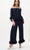 253940 Navy Pleated Pants