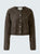 98958 Brown Cashmere Cardigan