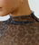 99052 Animal Print Mesh Top