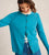 Lulu Mid Blue Organic Cotton Cardigan