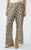 91762 Leopard Print Elastic Wasit Trouser