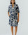 97496 Navy Cream Dress