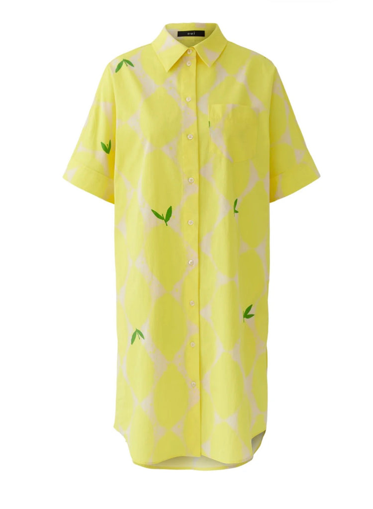 97176 Yellow Stone Shirt Dress