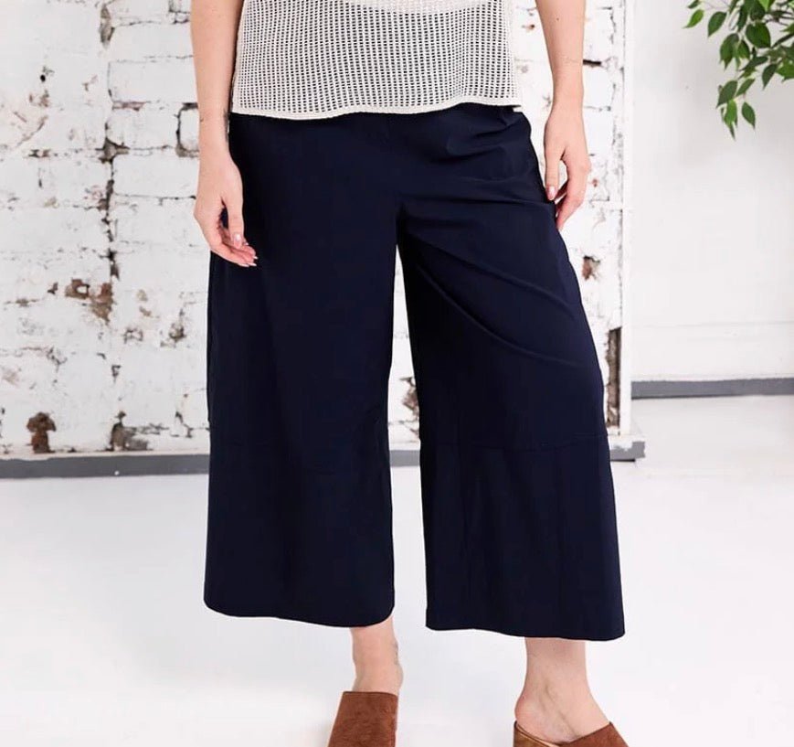 S26198 Navy Cotton Trouser