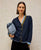 446706 Katie Navy Multi Cardi