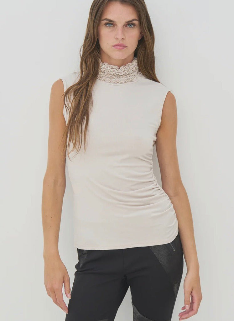 8761 Bone Cerina Top