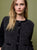 80872 Shearling Effect Knit Jacket