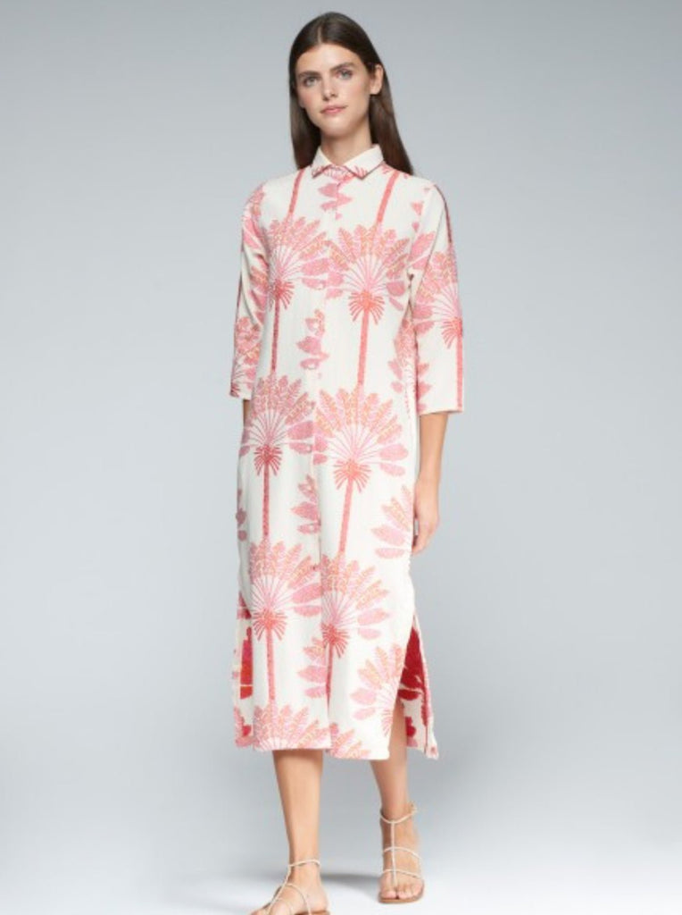 32564 Diana Jacquard Shirt Dress