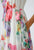 92857 Pink Green Floral Dress