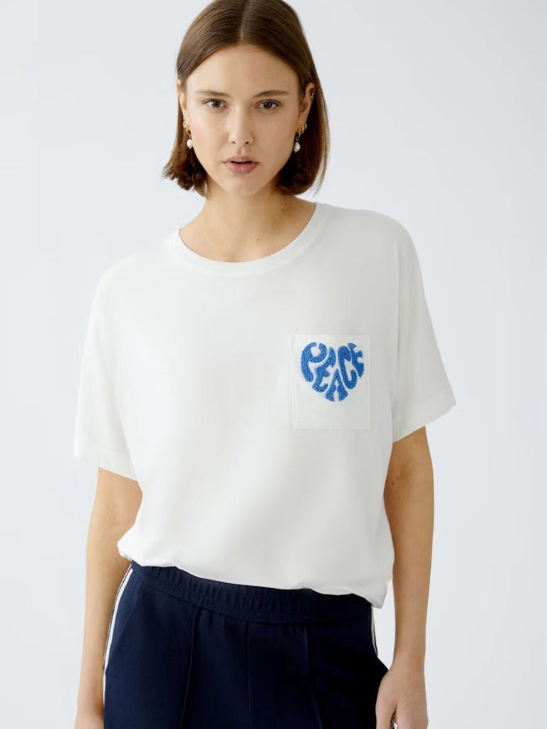 93369 White Oversized T-Shirt