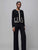 80918 Black Cardigan With Piping