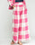 33210 Marian Pink Gingham Trouser