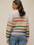 447083 Cleo Longline Stripe Sweat