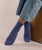 6593 Lavender Cotton Ankle Socks