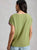 445356 Green Mix Woven Tee