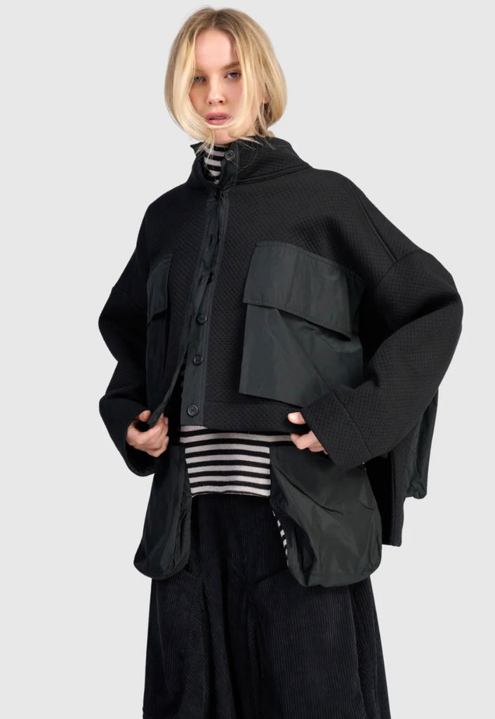 UJ206B Urban Workshop Black Jacket