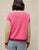 446724 Sansa Pink Colourblock Cardi