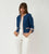 Peru Navy Stretch Blazer