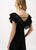 262089 Black Ruffle Top