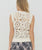 8724 Cream Celeste Knit Vest