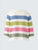93522 White Multi Pullover