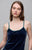 50433 Navy Velvet Top