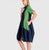 SD914 Barb Navy Multi Shirt Dress
