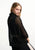 261634 Black Zipped Knit Sweater
