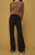 80889 Black Flare Trouser