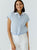 97228 Blue White Blouse