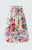 93439 Pink Green Floral Skirt