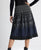 LLW13364 Longero Black Mix Skirt