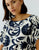 97402 Blue Print Blouse