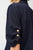 261968 Puff Sleeve Denim Blazer