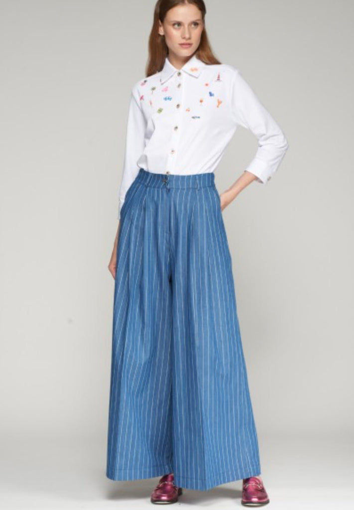 32554 Palazzo Denim Trouser