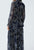 94168 Dark Blue Chiffon Maxi Dress
