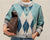 446725 Argyle Blue Multi Cardi