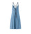 FP5185 Faded Denim Slip Dress