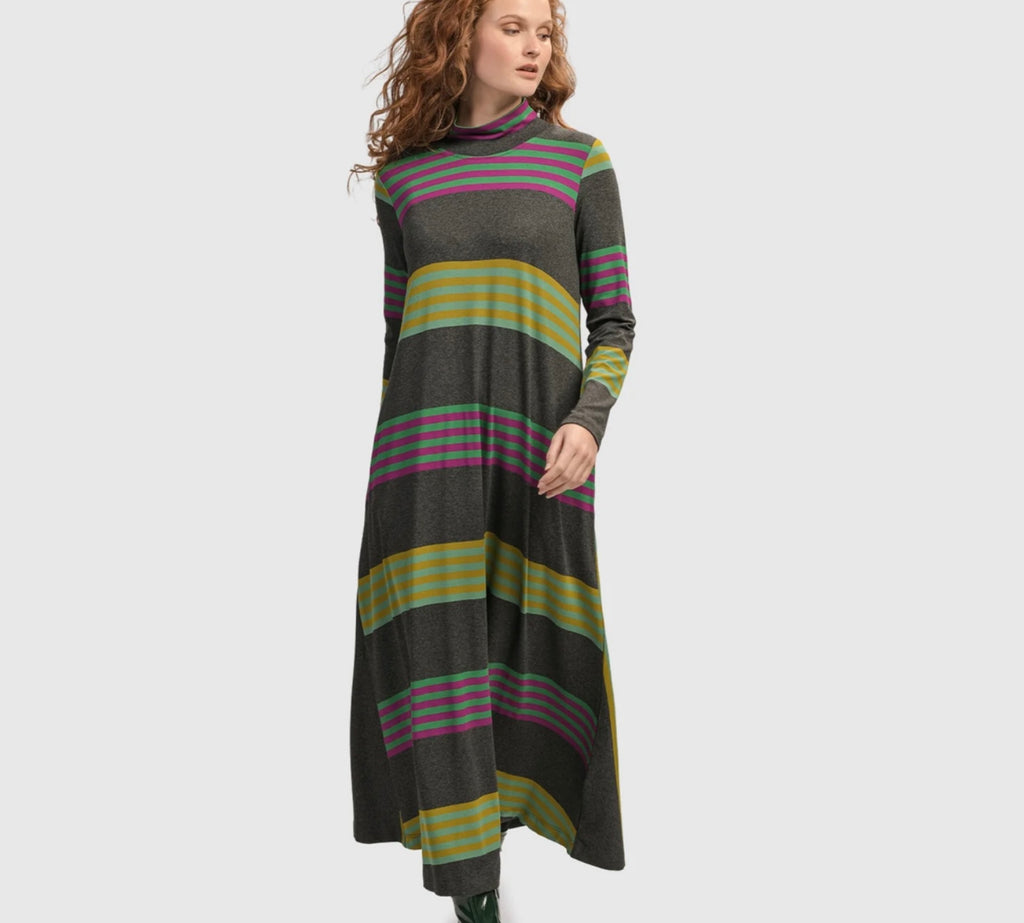 UD805S  Urban Pullover Stripe Dress