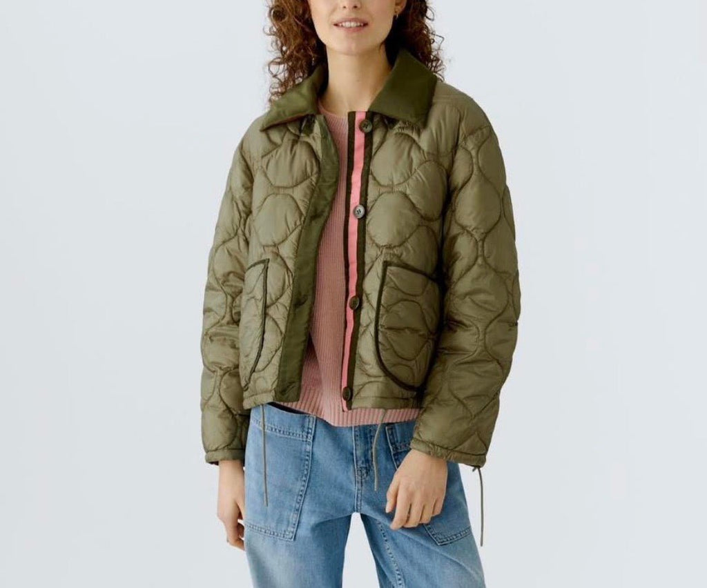 96883 Khaki Brown Reversible Jacket