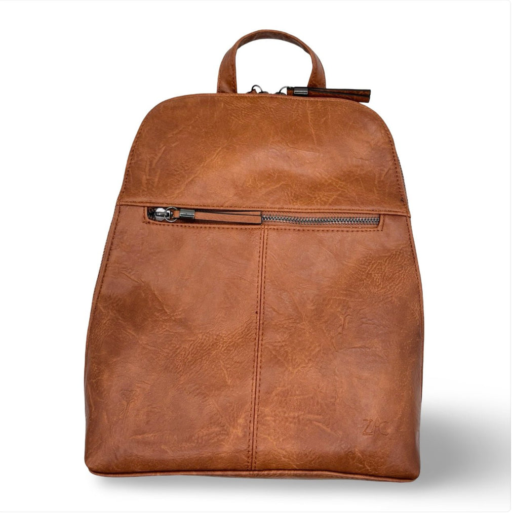 Cognac Convertible Backpack