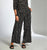 S25506 Black Ecru Stripe Trouser