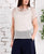 S26139 Silver Metallic Knit Top