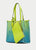 BV243239 Aqua/Kiwi Tote Bag