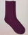 6700 Chianti Roll Top Wool Socks