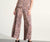 262619 Animal Print Pleaded Pants