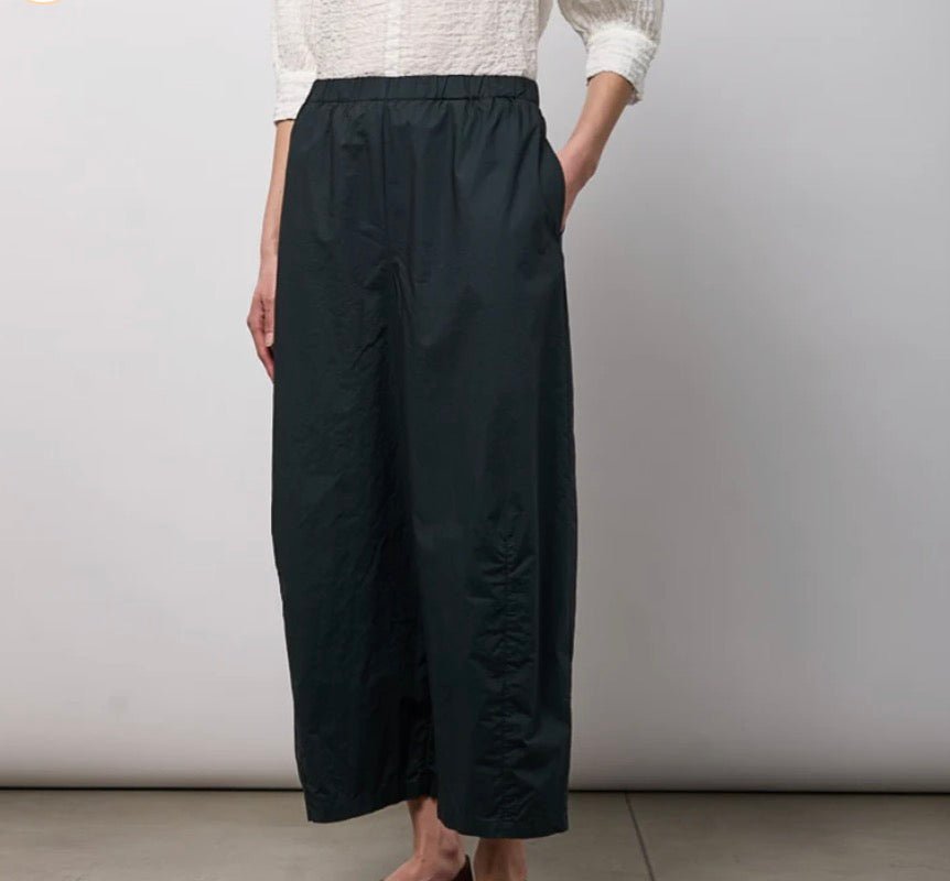 P008PO Wide leg  Cotton Trouser