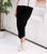 S26503L Black Slouch Trouser