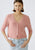 91781 Coral Button Up Cardigan