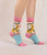 6611 Pink Tiger Socks